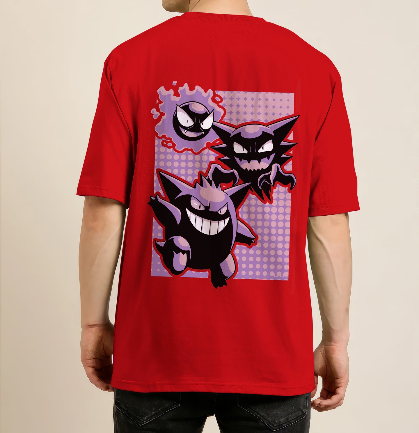 Pokemon Go - Ghost Type Oversized T- Shirt