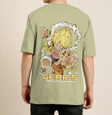 One Piece - Monkey D Luffy Gear 5 Oversized T- Shirt