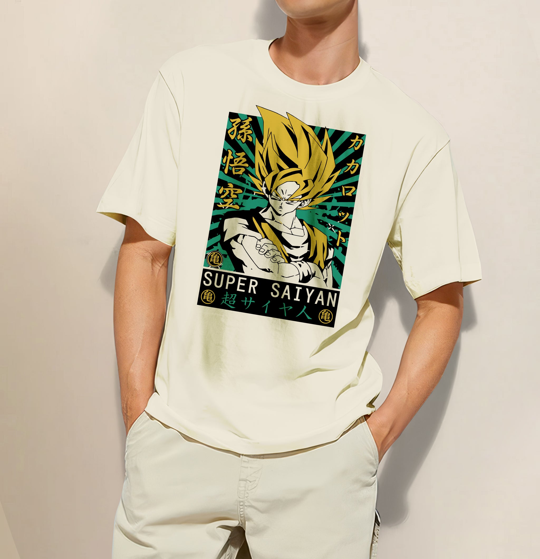 Dragon Ball - Super Saiyan Goku 2 Regular Half Sleeve T-Shirt