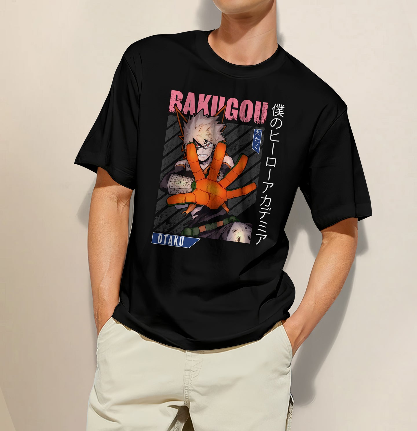 My Hero Academia - Katsuki Bakugou Regular Half Sleeve T-Shirt