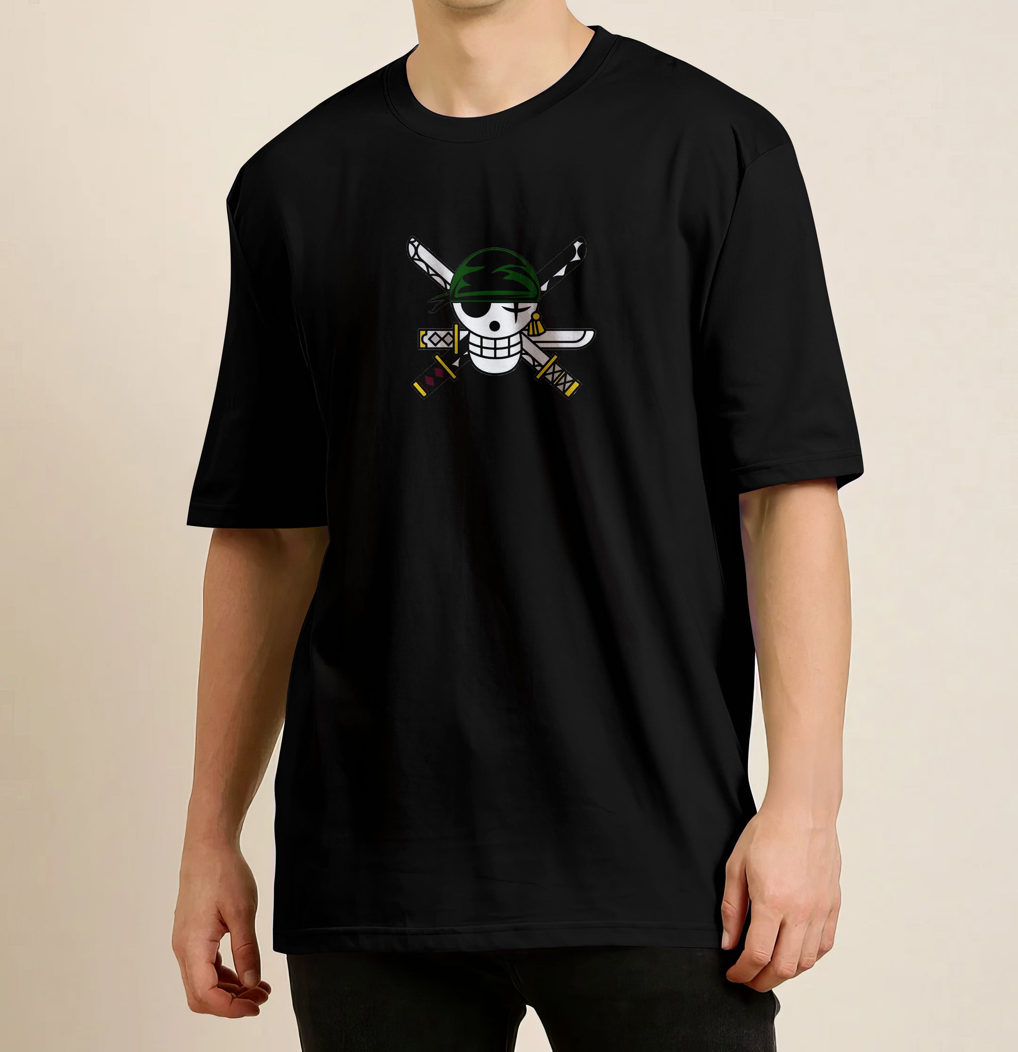 One Piece - Roronoa Zoro Oversized T- Shirt