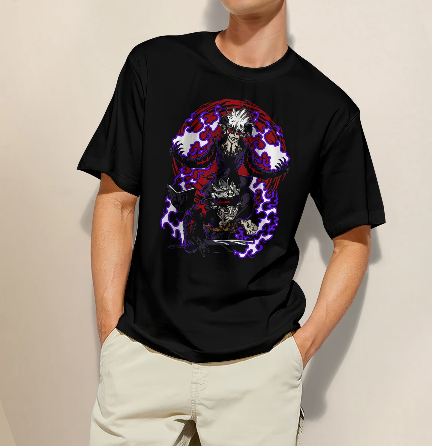 Black Clover - Liebe Regular Half Sleeve T-Shirt