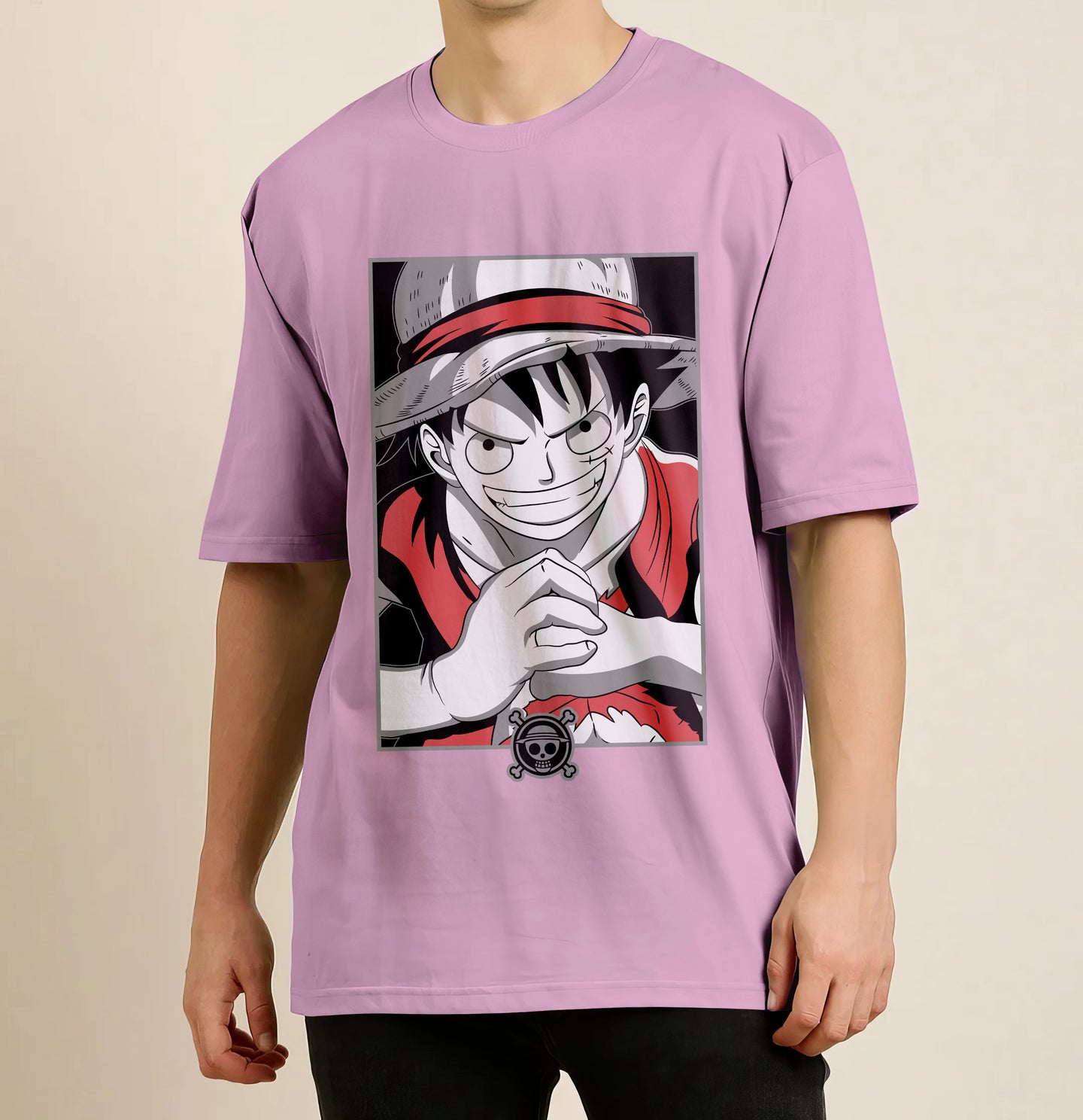 One Piece -  luffy Oversized T - Shirt