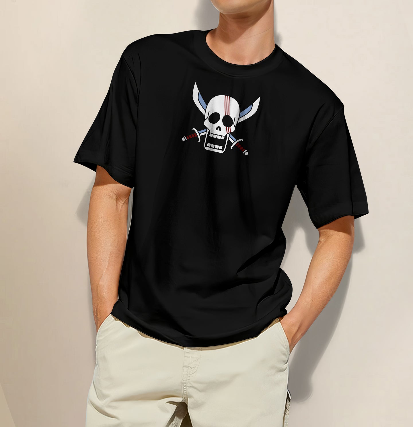 One Piece - Shanks Regular Half Sleeve T-Shirt