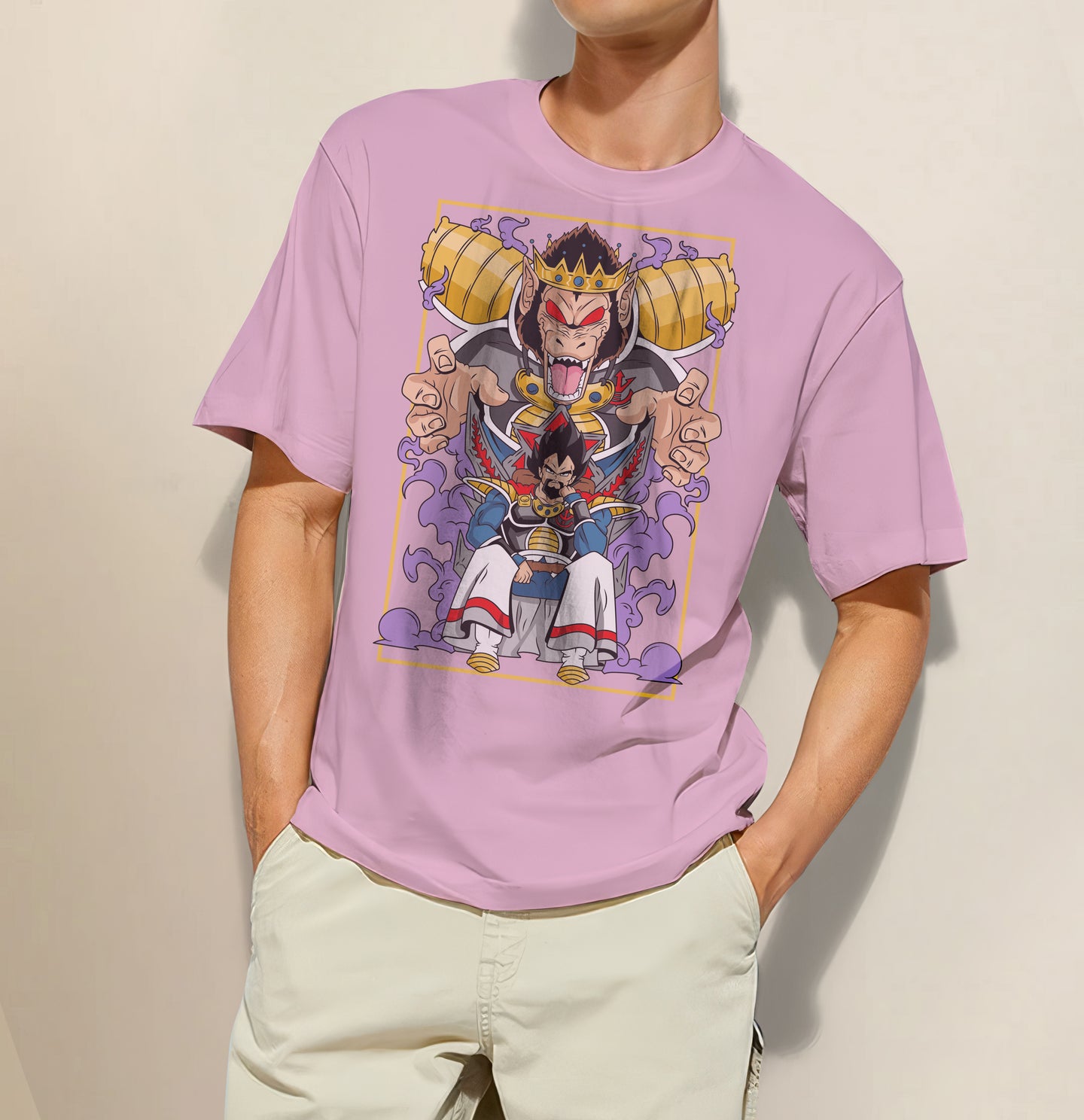 Dragon Ball - King Vegeta Regular Half Sleeve T-Shirt