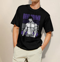 Baki the Grappler - Baki Hanma Regular Half Sleeve T- Shirt