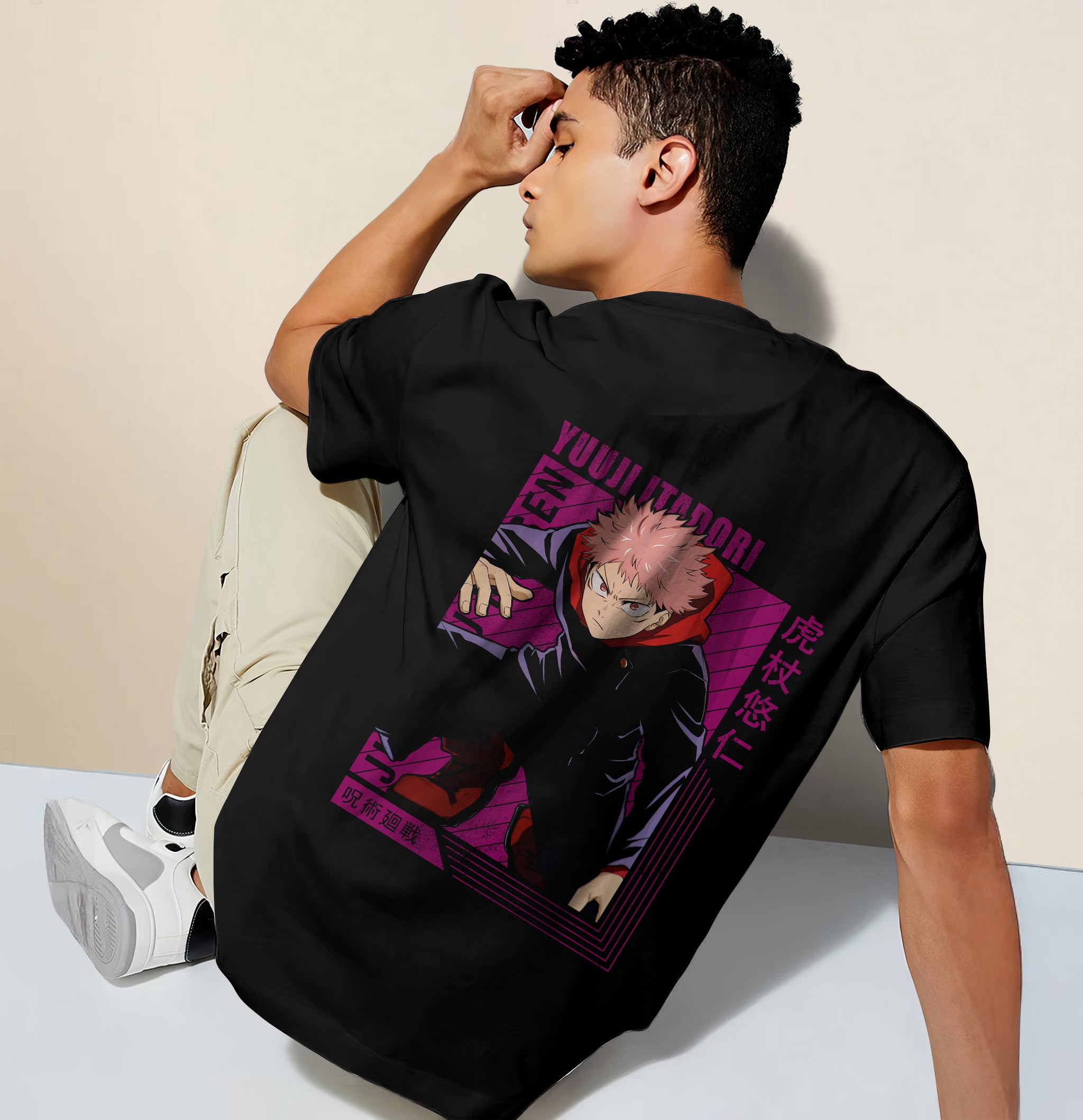 Jujutsu Kaisen - Yuji Itadori Regular Half Sleeve T-Shirt