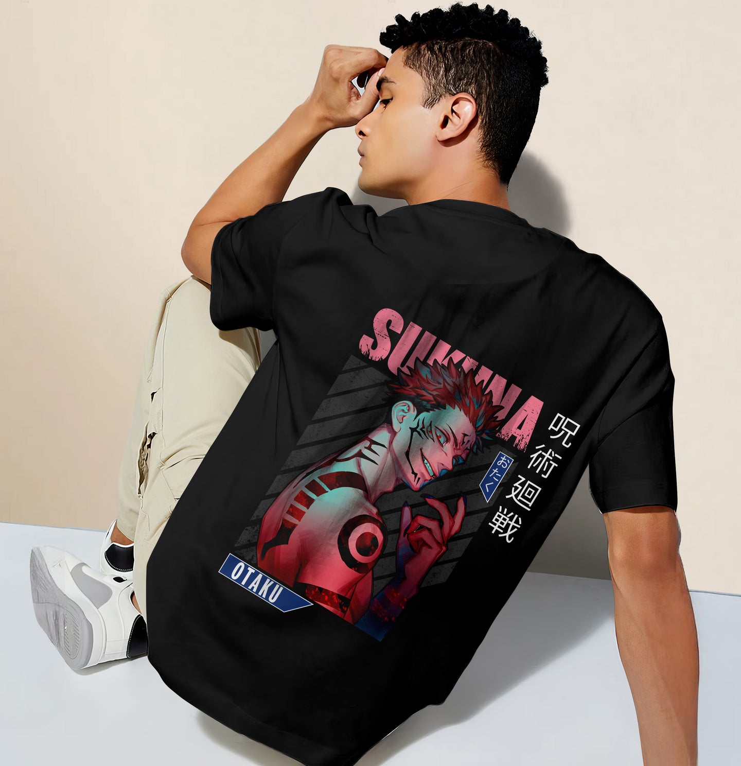 Jujutsu Kaisen - Sukuna Regular Half Sleeve T-Shirt